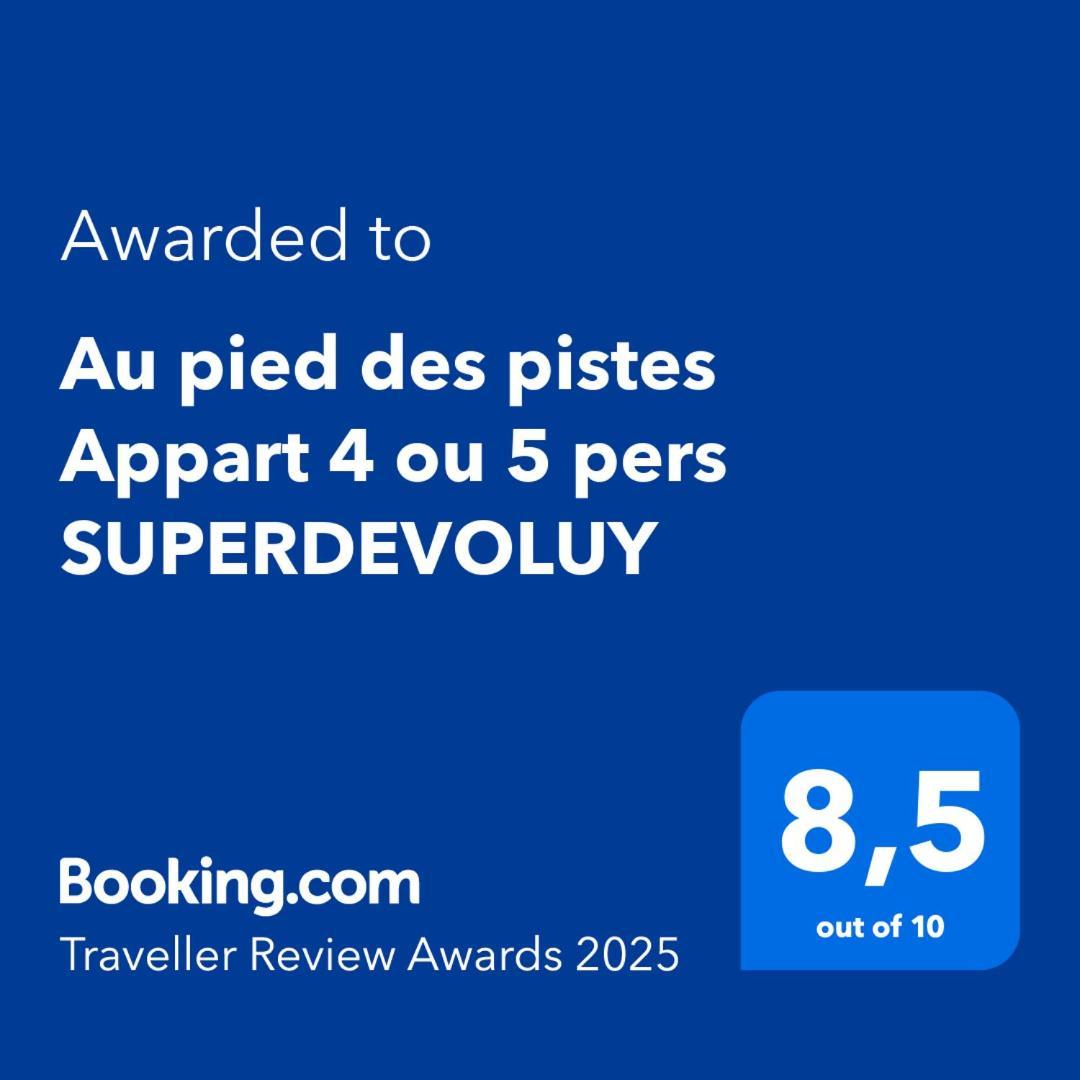 Au Pied Des Pistes Appart 4 Ou 5 Pers Superdevoluy Kültér fotó